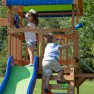 Medinė žaidimų aikštelė vaikams | Northbrook | Backyard Discovery B1808034